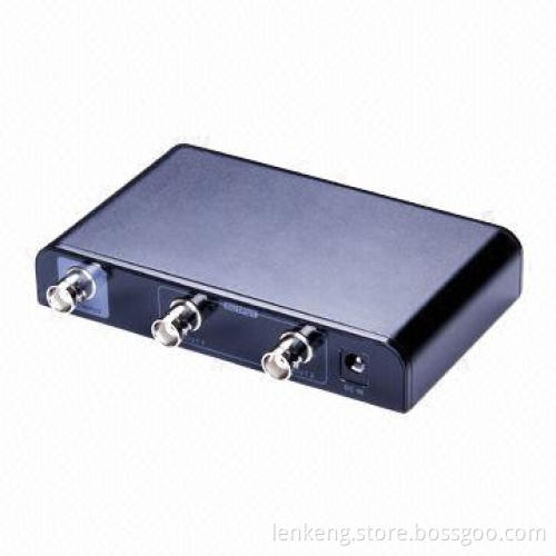 1 x 2 SDI splitter, supports 5V-30V wide voltage range